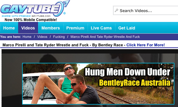 Bentleyrace on Gaytube tube videos